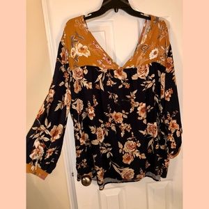 Flowy Floral Boutique Top